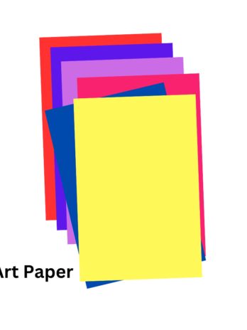 Vibrant Art Paper – Big Colorful Sheets for Student Projects