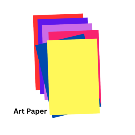 Vibrant Art Paper – Big Colorful Sheets for Student Projects