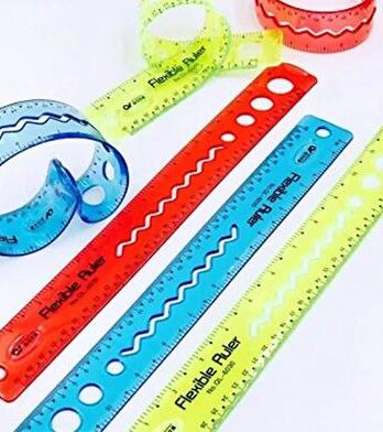 Flexible Ruler – 12 Inch Bendable and Durable Measuring Tool