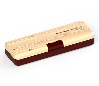 Matador Woodmark Pencil Box – Elegant Wooden Pencil Box for Stylish Storage